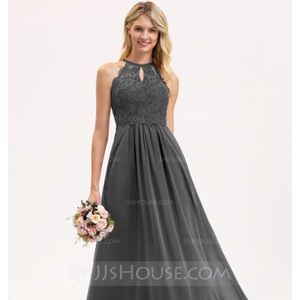 JJ’s house A line chiffon bridesmaid dress